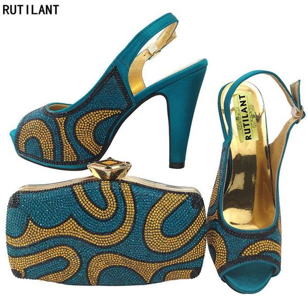 dress shoes peacock blue italian ladies and bag set decorated with rhinestone nigerian party italy, Black
dress shoes peacock blue italian ladies and bag set decorated with rhinestone nigerian party italy, Black