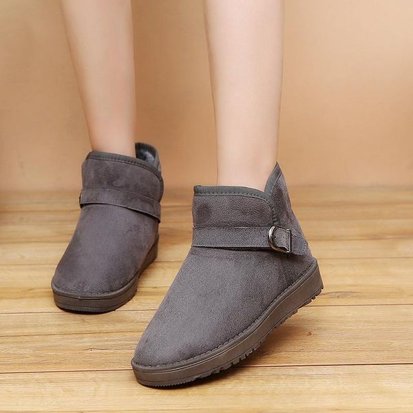 boots 2021 winter fashion women's slip-on suede round toe low-heel buckle ladies ankle zapatos de mujer, Black
boots 2021 winter fashion women's slip-on suede round toe low-heel buckle ladies ankle zapatos de mujer, Black