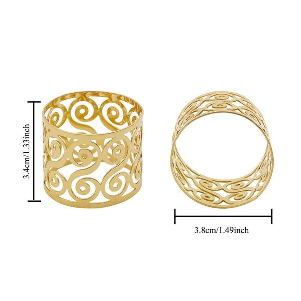 napkin rings set of 6, exquisite round wraps metal serviette ring holder gxma
napkin rings set of 6, exquisite round wraps metal serviette ring holder gxma