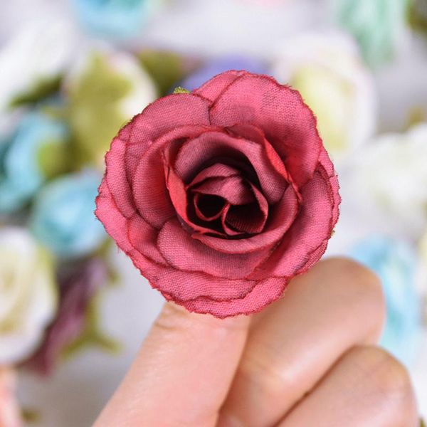 decorative flowers & wreaths 20/50pcs 4cm silk rose flower head artificial diy wreath garland handmade scrapbooking wedding party home 
decorative flowers & wreaths 20/50pcs 4cm silk rose flower head artificial diy wreath garland handmade scrapbooking wedding party home