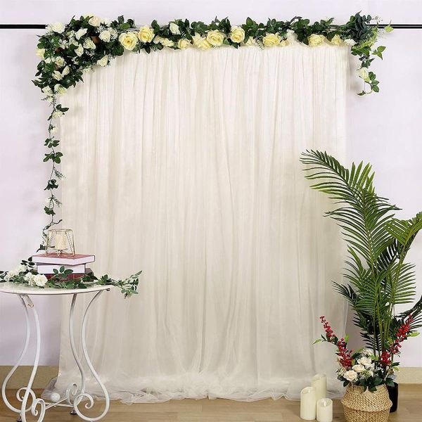 curtain & drapes ivory tulle backdrop curtains 5ftx7ft weddings pography ceremony party wall engagement backgrounddecorations
curtain & drapes ivory tulle backdrop curtains 5ftx7ft weddings pography ceremony party wall engagement backgrounddecorations