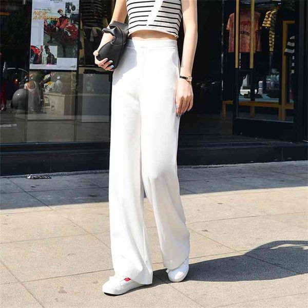 women's pants & capris thin wide-leg pants women's spring and summer high-waist loose straight-leg casual eo1j, Black;white
women's pants & capris thin wide-leg pants women's spring and summer high-waist loose straight-leg casual eo1j, Black;white