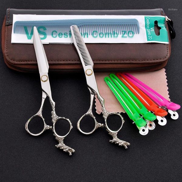 inch professional hair cutting scissors and thinning scissor with dragon style handle stainless steel styling tools bag1
inch professional hair cutting scissors and thinning scissor with dragon style handle stainless steel styling tools bag1