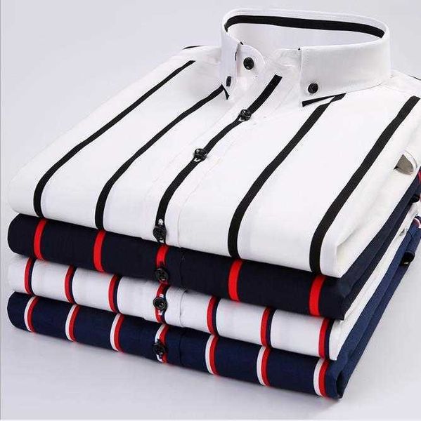 men's casual shirts mens designer shirt striped short sleeve button down collar slim fit s w9cc, White;black
men's casual shirts mens designer shirt striped short sleeve button down collar slim fit s w9cc, White;black