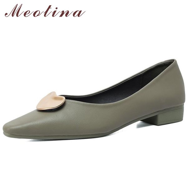genuine leather women shoes low heels pointed toe pumps thick heel metal decoration female footwear spring size 41 210517, Black
genuine leather women shoes low heels pointed toe pumps thick heel metal decoration female footwear spring size 41 210517, Black