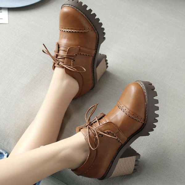 retro brogue shoes female pump square heels lace-up high heel cross-tied casual offices dressing ladies dress, Black
retro brogue shoes female pump square heels lace-up high heel cross-tied casual offices dressing ladies dress, Black