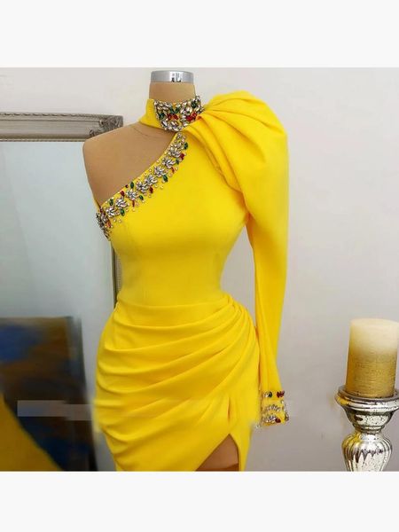 party dresses women long satin prom dress court train one shoulder homecoming mermaid crystal full sleeve evening, White;black
party dresses women long satin prom dress court train one shoulder homecoming mermaid crystal full sleeve evening, White;black