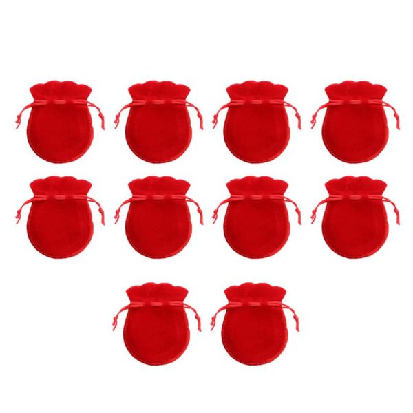 gift wrap 20pcs gourd jewelry bag flannel storage drawstring pouches for ring stud earrings candy bags (red thin style 9x12cm)
gift wrap 20pcs gourd jewelry bag flannel storage drawstring pouches for ring stud earrings candy bags (red thin style 9x12cm)