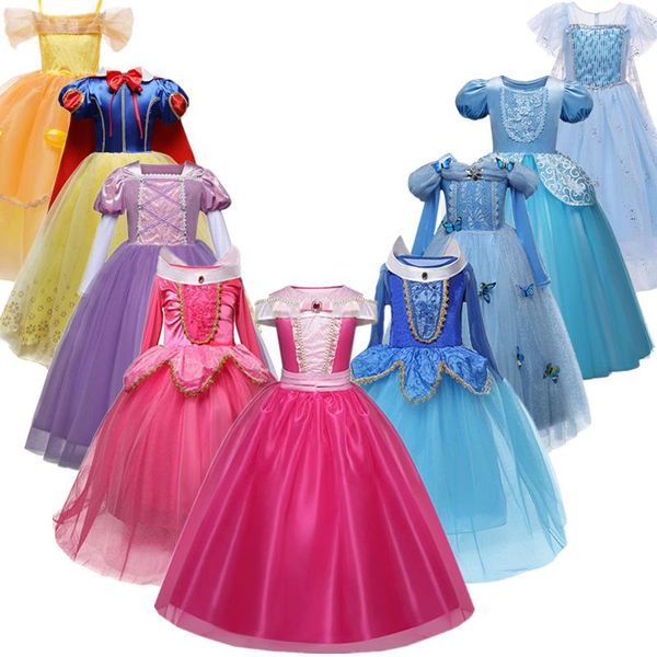 girl's dresses girls fancy dress princess halloween costume birthday party clothing for children kids vestidos robe fille, Red;yellow
girl's dresses girls fancy dress princess halloween costume birthday party clothing for children kids vestidos robe fille, Red;yellow
