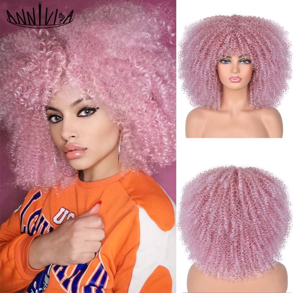 14 short hair afro kinky curly wigs with bangs for black women african synthetic glueless red pink blue cosplay lolita wigs
14 short hair afro kinky curly wigs with bangs for black women african synthetic glueless red pink blue cosplay lolita wigs