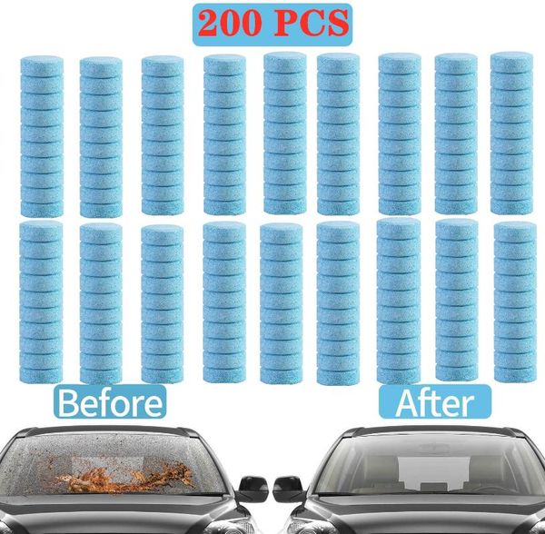 car cleaning tools 20/50/100/200 pcs effervescent washer tablet auto window solid wiper fine windshield glass cleaner accessories
car cleaning tools 20/50/100/200 pcs effervescent washer tablet auto window solid wiper fine windshield glass cleaner accessories