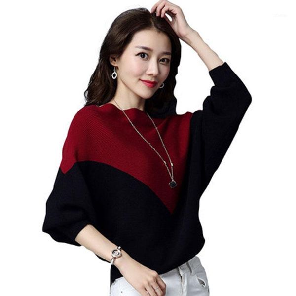 women's sweaters women sweater loose pullover knitted cotton batwing sleeve knit 2021 spring autumn casual ladies bottoming shirt, White;black
women's sweaters women sweater loose pullover knitted cotton batwing sleeve knit 2021 spring autumn casual ladies bottoming shirt, White;black