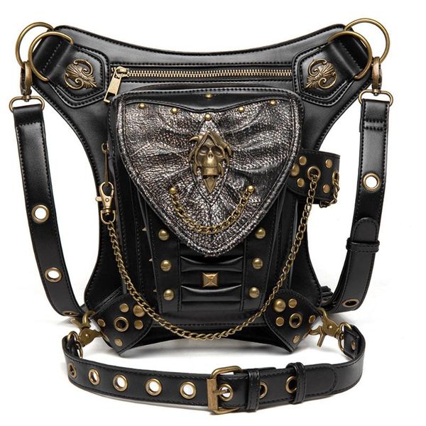 waist bags travel women's packs for men's punk motorcycle style crossbody ladies skulls chain decorate shoulder bag arrivel
waist bags travel women's packs for men's punk motorcycle style crossbody ladies skulls chain decorate shoulder bag arrivel