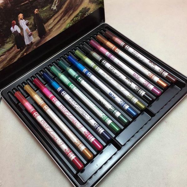 eye shadow eyeliner pencil palette 12pcs/set mixed colors make up waterproof yellow liner beauty pen cosmetics eyes makeup tool
eye shadow eyeliner pencil palette 12pcs/set mixed colors make up waterproof yellow liner beauty pen cosmetics eyes makeup tool