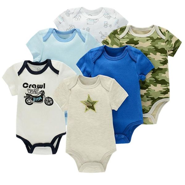 baby bodysuits short sleeve born overall cool infant boys girl jumpsuit star romper clothes 6pcs/lot rompers, Blue
baby bodysuits short sleeve born overall cool infant boys girl jumpsuit star romper clothes 6pcs/lot rompers, Blue