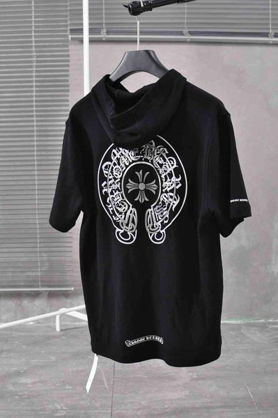 cross summer new crosin 2021 fashion brand ch sanskrit horseshoe gradient printing hooded short sleeve t-shirt, White;black
cross summer new crosin 2021 fashion brand ch sanskrit horseshoe gradient printing hooded short sleeve t-shirt, White;black