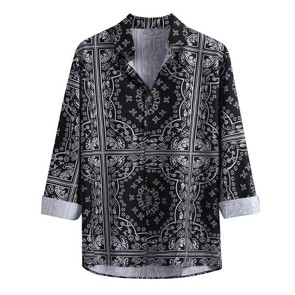 men's casual shirts summer fashion nationality printed mens vintage short sleeve harajuku ethnic o collared blouse camiseta handsome, White;black
men's casual shirts summer fashion nationality printed mens vintage short sleeve harajuku ethnic o collared blouse camiseta handsome, White;black