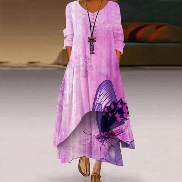 casual dresses vintage print women dress ladies round neck three-quarter sleeves double-layer fake two-piece t-pocket roupas femininas, Black;gray
casual dresses vintage print women dress ladies round neck three-quarter sleeves double-layer fake two-piece t-pocket roupas femininas, Black;gray