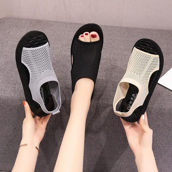 sandals transparent high heels 2021 flat shoes summer women's beige espadrilles platform open toe full match flowers, Black
sandals transparent high heels 2021 flat shoes summer women's beige espadrilles platform open toe full match flowers, Black
