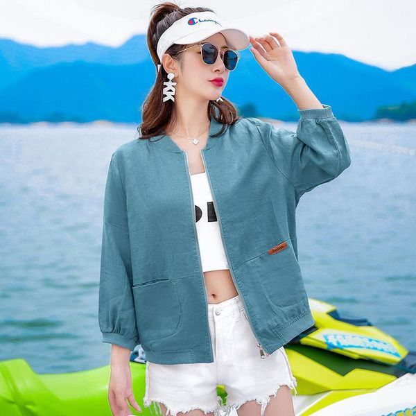 women's trench coats women thin cardigan three quarter sleeve jackets 2021 summer sunscreen clothes wear ice silk breathable uv protect, Tan;black
women's trench coats women thin cardigan three quarter sleeve jackets 2021 summer sunscreen clothes wear ice silk breathable uv protect, Tan;black