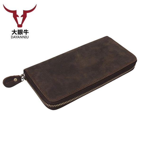 wallets genuine leather men fashion purse card holder vintage long wallet clutch wrist bag (custom available, Red;black
wallets genuine leather men fashion purse card holder vintage long wallet clutch wrist bag (custom available, Red;black