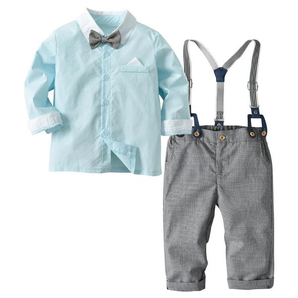 clothing sets boys set long sleeve clothes for toddler infant children contrasting color shirt bib pants green bow tie gentleman suit outfit, White
clothing sets boys set long sleeve clothes for toddler infant children contrasting color shirt bib pants green bow tie gentleman suit outfit, White