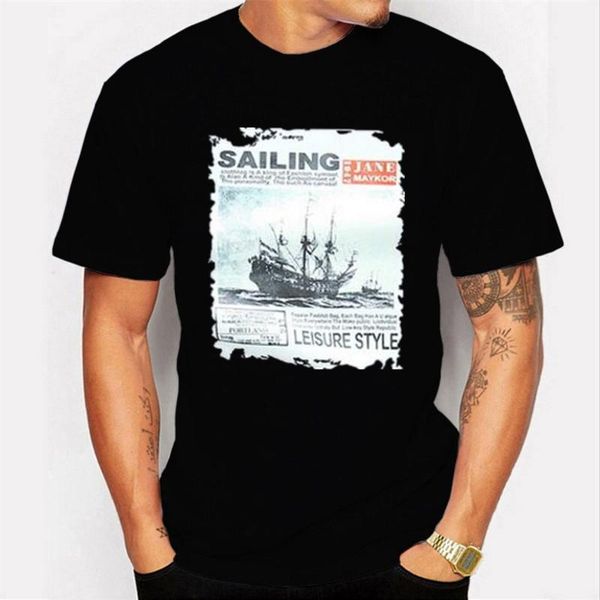 men's t-shirts t-shirt summer fashion sailboat print funny casual hip hop o-neck short sleeve, White;black
men's t-shirts t-shirt summer fashion sailboat print funny casual hip hop o-neck short sleeve, White;black