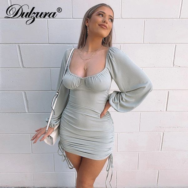 knitted ribbed dstring ruched women mini dress puff long sleeve elegant bodycon party autumn winter club slim, Black;white
knitted ribbed dstring ruched women mini dress puff long sleeve elegant bodycon party autumn winter club slim, Black;white