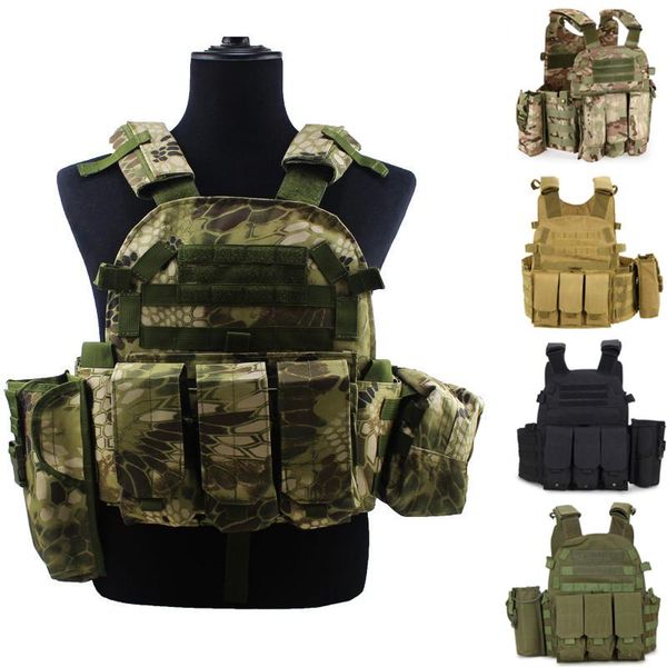 hunting jackets tactical military vest body armor plate carrier ammo magazine chest rig paintball molle vests, Camo;black
hunting jackets tactical military vest body armor plate carrier ammo magazine chest rig paintball molle vests, Camo;black