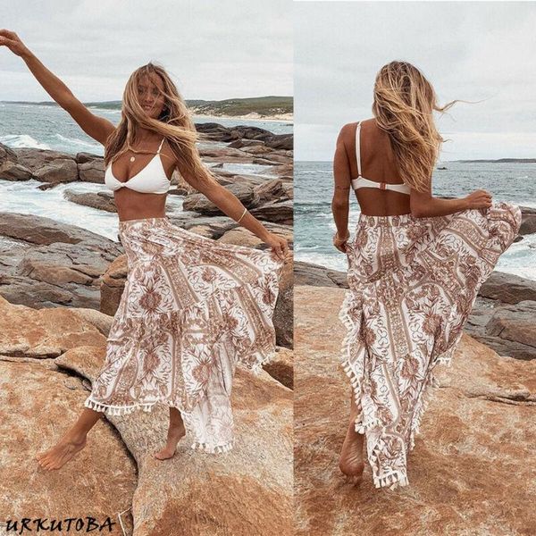 women retro gypsy long maxi full skirt summer beach tassels cover up mini wrap sarong pareo two-piece suits
women retro gypsy long maxi full skirt summer beach tassels cover up mini wrap sarong pareo two-piece suits