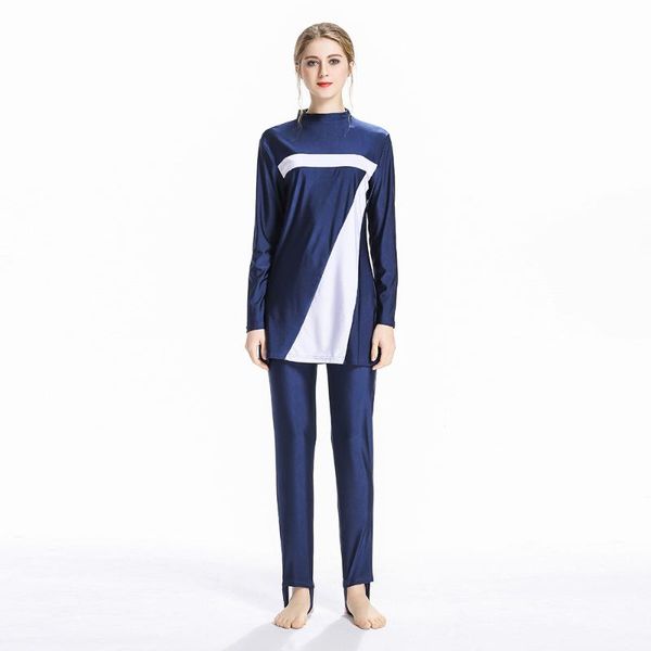 swim wear burkini long sleeves muslim swimwear women patchwork color hijab maillot de bain femme swimsuit islamic
swim wear burkini long sleeves muslim swimwear women patchwork color hijab maillot de bain femme swimsuit islamic