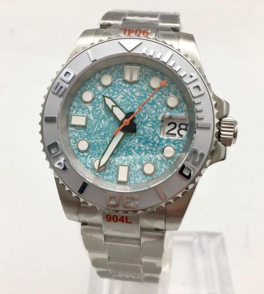 wristwatches retro light blue pattern dial automatic men's watch mechanical nh35 movement strong luminous sapphire mirror steel band, Slivery;brown
wristwatches retro light blue pattern dial automatic men's watch mechanical nh35 movement strong luminous sapphire mirror steel band, Slivery;brown