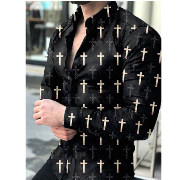 men's casual shirts loose male brand business autumn and winter fashion oversize men shirt print long-sleeved clothes s-3xl, White;black
men's casual shirts loose male brand business autumn and winter fashion oversize men shirt print long-sleeved clothes s-3xl, White;black