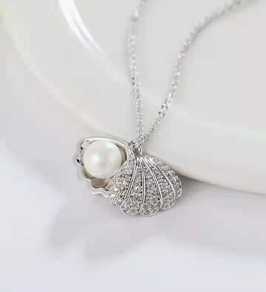 design jewelry singapore new 925 silver pearl shell necklace pendant women's 18k color gold simple clavicle chain temperament, Golden
design jewelry singapore new 925 silver pearl shell necklace pendant women's 18k color gold simple clavicle chain temperament, Golden