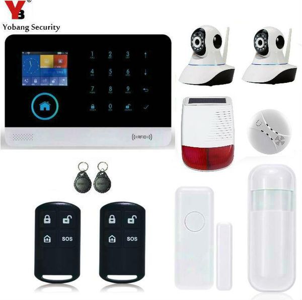 yobang security-home intrusion app wifi gsm alarm system ip camera security surveillance outdoor flash siren detector sensor systems
yobang security-home intrusion app wifi gsm alarm system ip camera security surveillance outdoor flash siren detector sensor systems