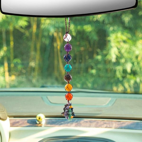 interior decorations 7 chakra natural crystal hanging ornament pendant tumbled bracelet tassel stones car decor home party
interior decorations 7 chakra natural crystal hanging ornament pendant tumbled bracelet tassel stones car decor home party