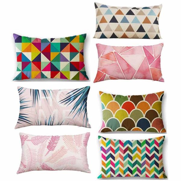 pillow case rectangle cushion cover silk throw pillowcase blended cotton geometric pattern nordic style home decor
pillow case rectangle cushion cover silk throw pillowcase blended cotton geometric pattern nordic style home decor