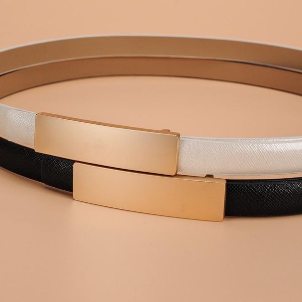 belts simple fashion 1.5cm fine womens / ladies slim leather belt korean style with a small gold buckle tie for dress, Black;brown
belts simple fashion 1.5cm fine womens / ladies slim leather belt korean style with a small gold buckle tie for dress, Black;brown