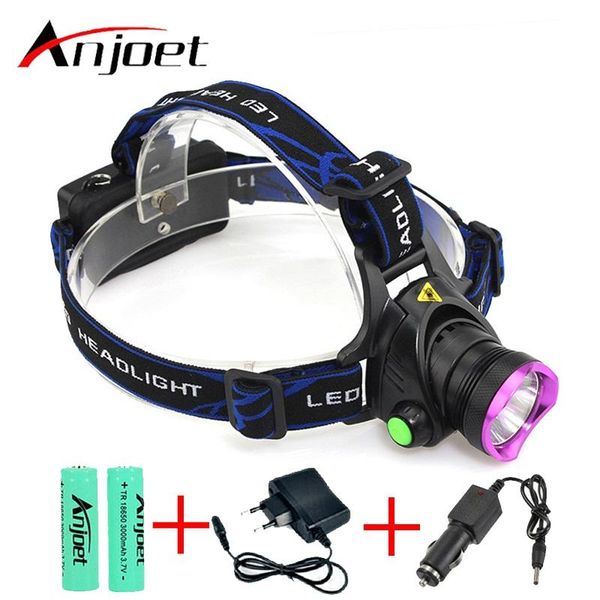 anjoet 6000 lumens cree xm-l xml t6 led headlamp headlight head lamp light + 2*18650 battery charger car headlamps
anjoet 6000 lumens cree xm-l xml t6 led headlamp headlight head lamp light + 2*18650 battery charger car headlamps