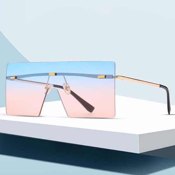 sunglasses uv400 logo for frame gafas metal fashion women sun glasses oversize, White;black
sunglasses uv400 logo for frame gafas metal fashion women sun glasses oversize, White;black