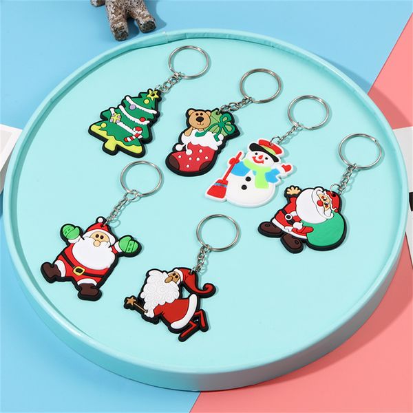 New Exquisite Soft PVC Santa Claus Keychain Cute Bag Ornaments Keyring Fashion Accessories Christmas Gifts
New Exquisite Soft PVC Santa Claus Keychain Cute Bag Ornaments Keyring Fashion Accessories Christmas Gifts