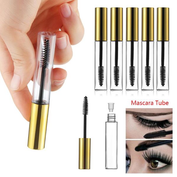 2/5 pcs 10ml empty mascara tube eyelash cream vial with brush portable travel size liquid refillable container bottle storage bottles & jars
2/5 pcs 10ml empty mascara tube eyelash cream vial with brush portable travel size liquid refillable container bottle storage bottles & jars