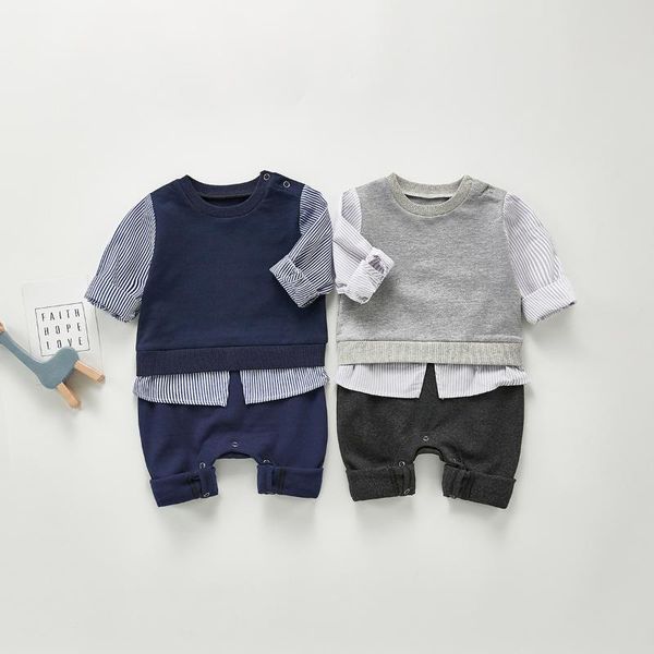jumpsuits spring summer autumn winter baby toddler clothes boy handsome romper one-year-old learning to walk jumpsuit party climbing, Blue
jumpsuits spring summer autumn winter baby toddler clothes boy handsome romper one-year-old learning to walk jumpsuit party climbing, Blue