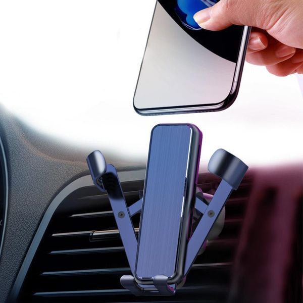 gravity car holder for phone in air vent clip anti-shake auto bracket gps stands mount 11 pro cell mounts & holders
gravity car holder for phone in air vent clip anti-shake auto bracket gps stands mount 11 pro cell mounts & holders