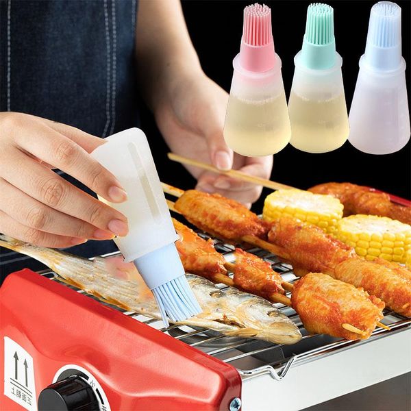 tools & accessories 1pcs bbq portable silicone oil bottle with brush grill liquid kitchen baking tool barbecue
tools & accessories 1pcs bbq portable silicone oil bottle with brush grill liquid kitchen baking tool barbecue