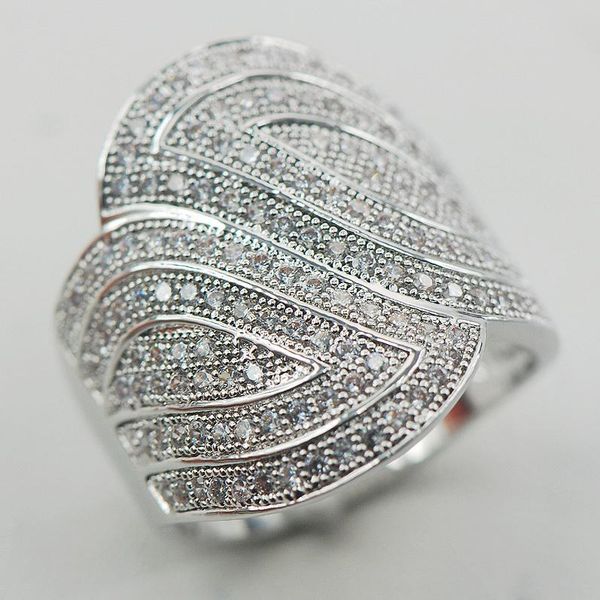 cluster rings micropave white crystal zircon 925 sterling silver ring size 6 7 8 9 10 11 a07, Golden;silver
cluster rings micropave white crystal zircon 925 sterling silver ring size 6 7 8 9 10 11 a07, Golden;silver