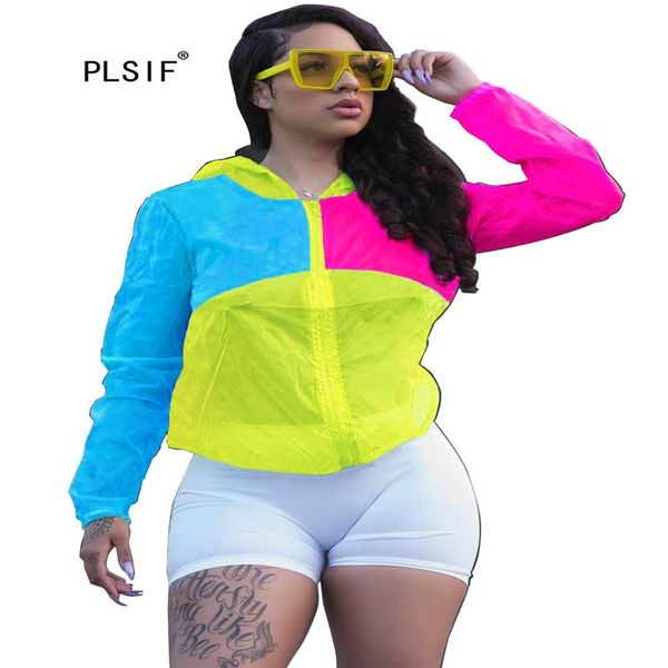 women's hoodies & sweatshirts fashion contrast color patchwork women long sleeve spring autumn coat high street casual tide zip-up, Black
women's hoodies & sweatshirts fashion contrast color patchwork women long sleeve spring autumn coat high street casual tide zip-up, Black