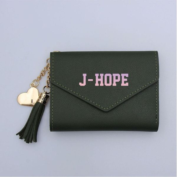 bangtan boys wallet cute tassel card bag student short folding coin purse for jk jimin jin, Red;black
bangtan boys wallet cute tassel card bag student short folding coin purse for jk jimin jin, Red;black