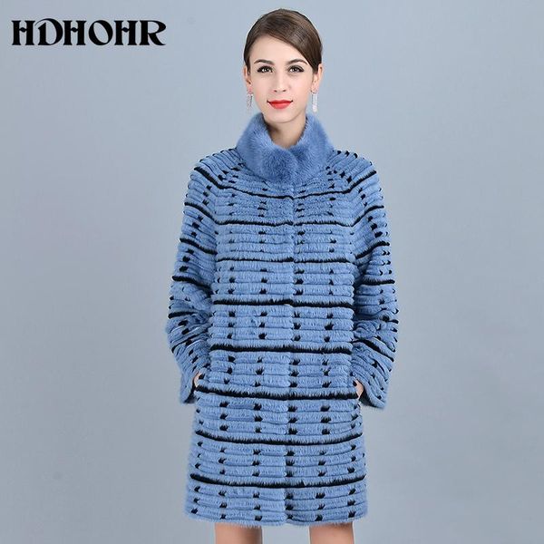 women's fur & faux hdhohr 2021 real coat women natural mink coats with wave point genuine leather three color fashion lady jacket, Black
women's fur & faux hdhohr 2021 real coat women natural mink coats with wave point genuine leather three color fashion lady jacket, Black