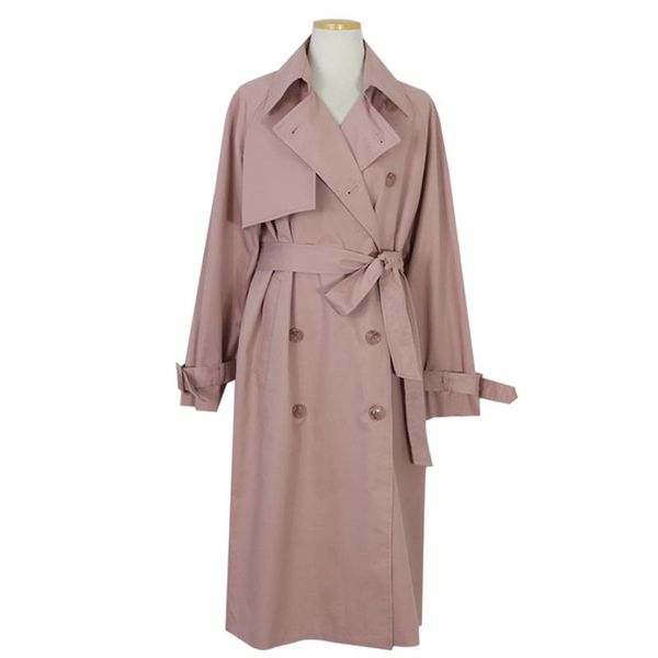 women's trench coats women casual mid-long windbreaker spring and autumn ol loose pink double-breasted coat wild female long jacket ns2, Tan;black
women's trench coats women casual mid-long windbreaker spring and autumn ol loose pink double-breasted coat wild female long jacket ns2, Tan;black
